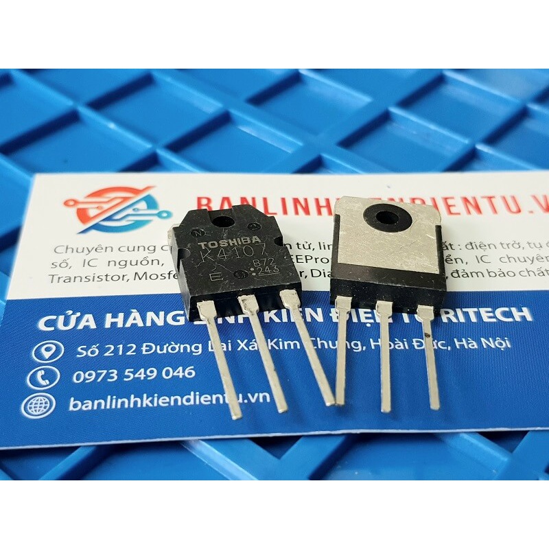 K4107, 2SK4107 Mosfet kênh N 500V 15A TO-3P