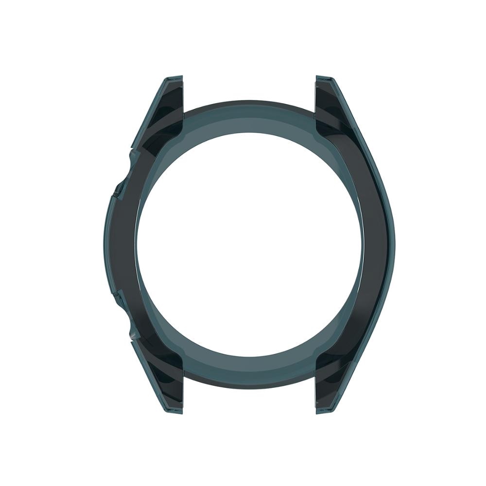 Ốp bảo vệ chống sốc bằng TPU silicone mềm trong suốt cho đồng hồ Huawei GT 42mm 46mm GT2 GT 2