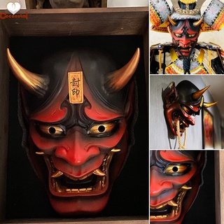 Mặt nạ hóa trang samurai uncle oni bằng cao su