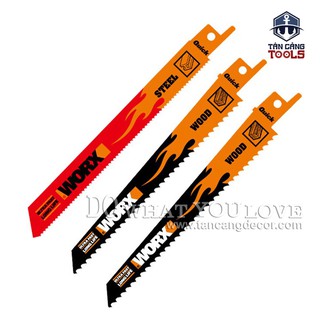 COMBO 3 LƯỠI CƯA KIẾM WORX WA8007