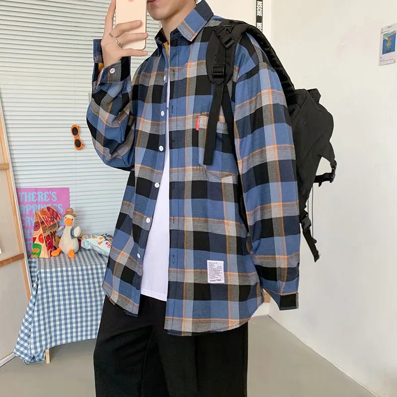 Áo Sơ Mi Tay Dài Phong Cách Âu Mỹ Thời Trang Cho Nam Size M-5Xl | BigBuy360 - bigbuy360.vn