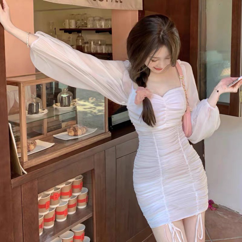 ĐẦM NHÚN TAY PHỒNG CỰC XINH