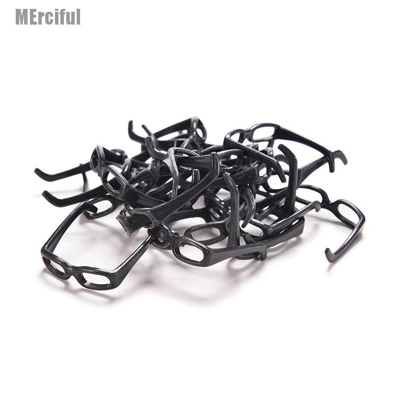 Set 20 Mắt Kính Đen Cho Búp Bê Barbie