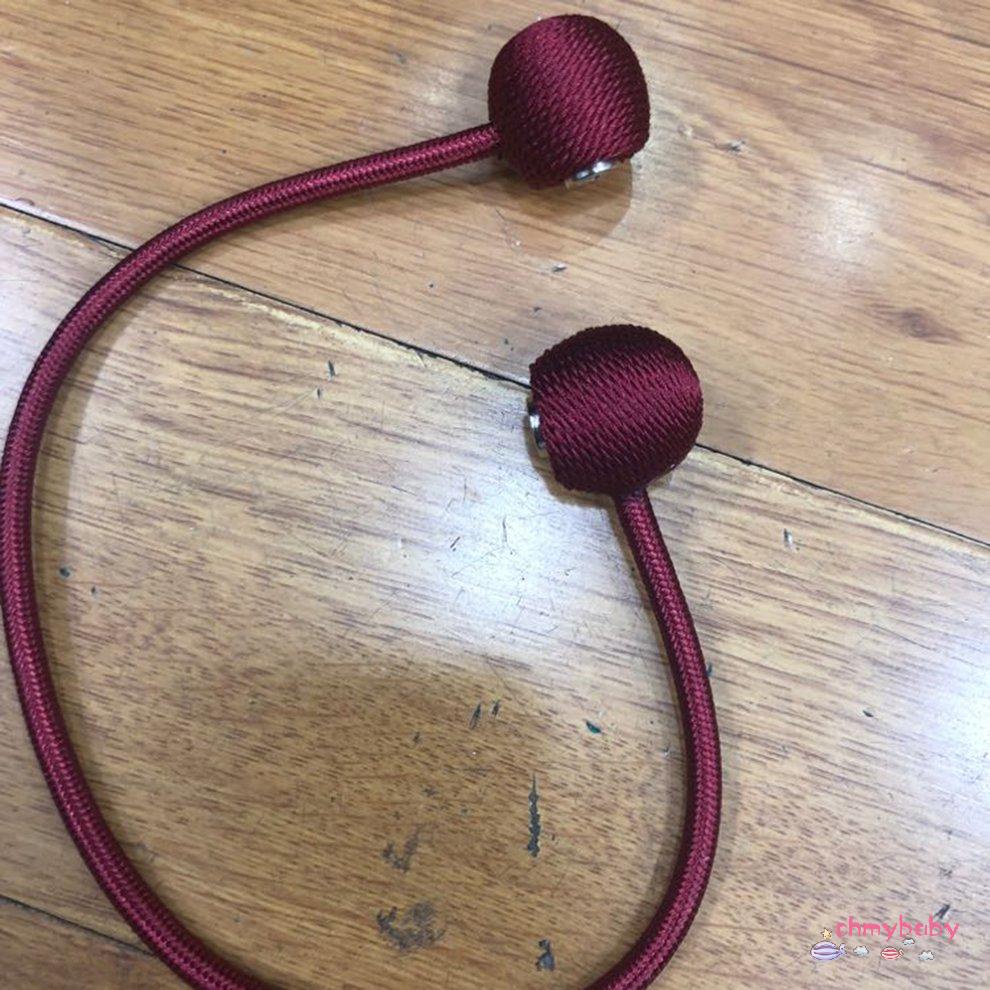 1Pc Người giữ rèm từ tính Móc khóa Kẹp miễn phí đục lỗ rèm Thắt lưng [8/19]