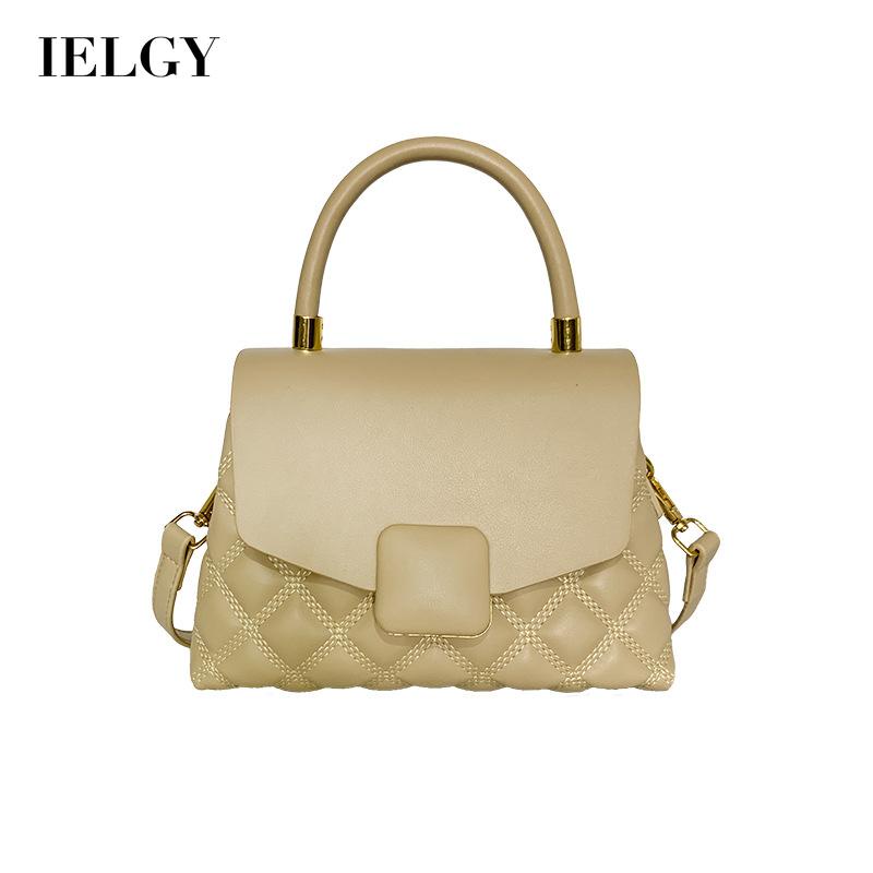 Túi đeo chéo IELGY khóa từ tính đính đá thời trang Hàn Quốc cho nữ