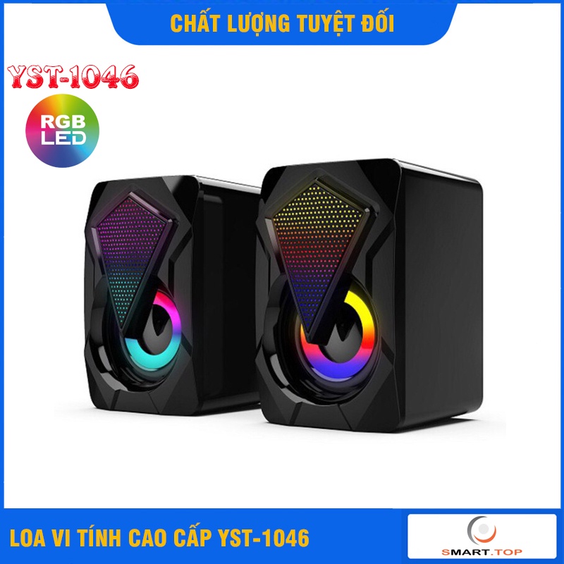 Loa Nghe nhạc Vi tính, laptop, điện thoại 2.1 YST-1307 Có Bluetooth | 2.0 YST-1053 YST-1046, Led RGB 7 Màu