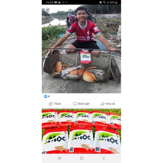Combo 2 gói mồi câu Mộc (Mộc đỏ)