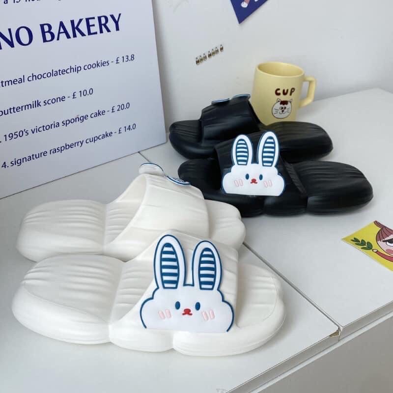 Dép bánh mì Dép đế cao đám mây cute có sẵn - Dép đi trong nhà ulzzang độn đế chống thấm nước