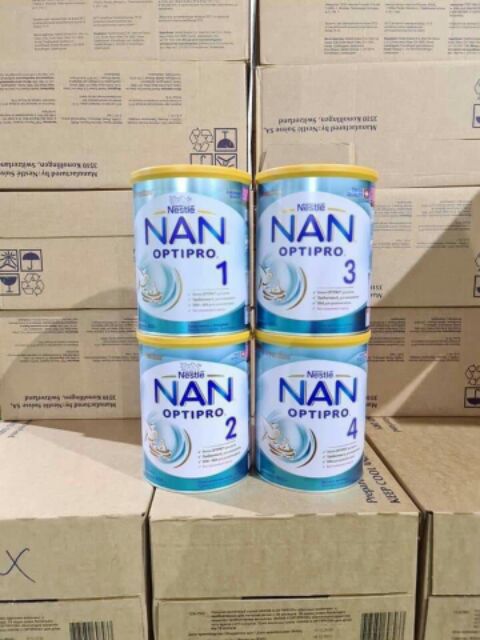 [Mã MKBCLUCKY giảm 8% đơn 400K] [Đóng thùng carton + chèn xốp] Sữa Nan Nga đủ số 1,2,3,4 800g