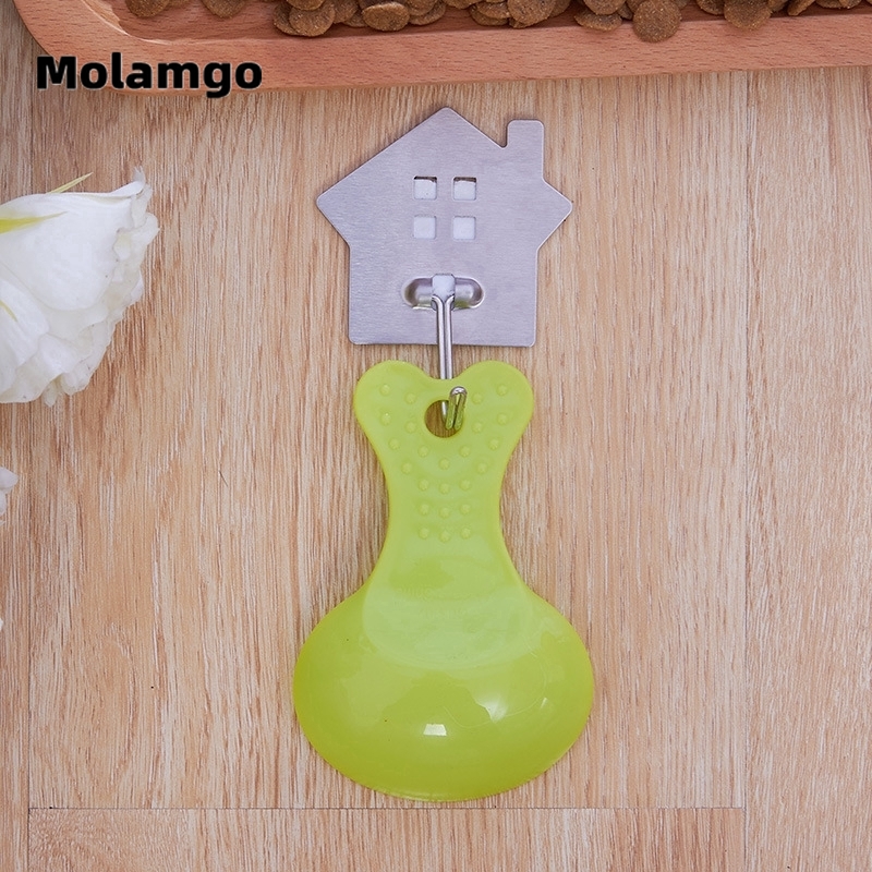 MOLAMGO  Muỗng nhựa xúc thức ăn cho thú cưng