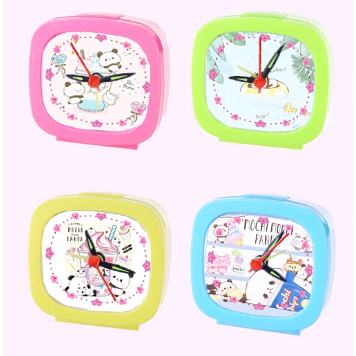 Đồng hồ để bàn màu sắc gấu trúc mochi panda có chuông báo thức ĐHBI6a dễ thương hoạt hình