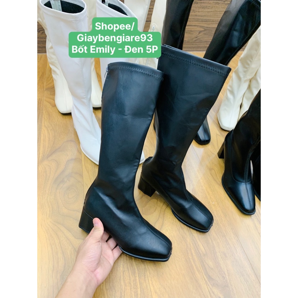 [SẴN 10 MẪU] Bốt nữ LeMonn Boots 7 Phân cao cổ đùi da mềm khóa giữa độc lạ cá tính | WebRaoVat - webraovat.net.vn