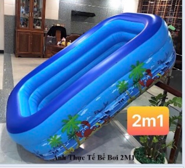 Hồ bơi BaBy LỚN 2.1M hàng Hộp loại 1