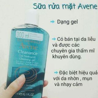 Sữa rửa mặt AVENE