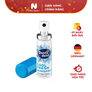 Xịt Thơm Miệng Cool Fresh Dontodent Giúp Hơi Thở Thơm Mát - Lọ 15ml