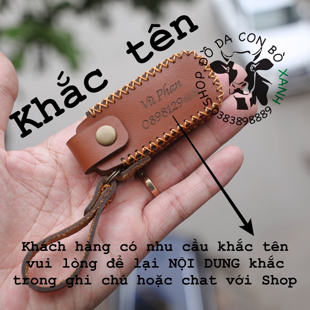 Bao Da Chìa Khóa Honda SH 2021 , SH 2022, SH 350i, SH Mode, Lead, Cub, Winner X 2022, PCX 160, Vario 160