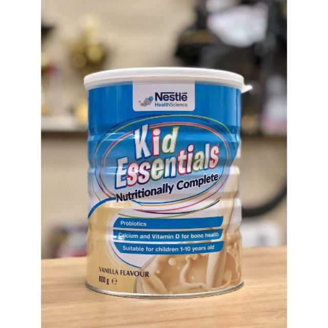 Sữa kid essentials 800g date 2022