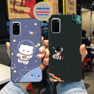 Ốp lưng điện thoại Samsung S20 / S20 Plus / S20 Ultra / Note 20 / Note 20 Ultra - in hình bé thỏ vũ trụ siêu cute