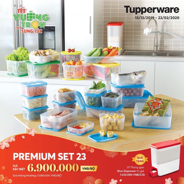 Tupperware - premium set 23