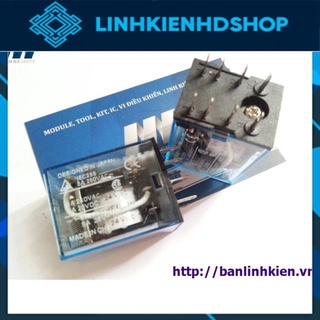 Rơ le (relay) trung gian omron 12V, 24V, 220V, 380V 8 chân MY2