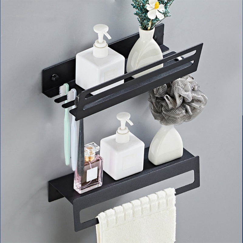 Giá Treo Khăn Bằng Nhựa Eva Chống Rỉ Sét Tiện Dụng Cho Phòng Tắm / Nhà Bếp