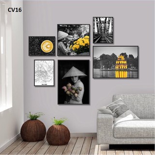 TRANH CANVAS, BỘ 3 TRANH CANVAS CAO CẤP