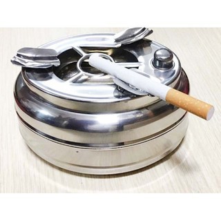 Hộp Gạt Tàn Thuốc Lá 💖FREESHIP💖 Gạt Tàn Thuốc Lá Inox Tiện Dụng