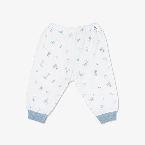 Quần Sơ Sinh Rã Đáy Bo MIOMIO, Họa Tiết Thỏ, Sọc, Mèo Mây, Xe Nôi Dành Cho Bé Trai Bé Gái , Vải Cotton