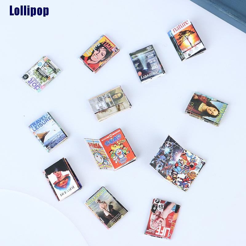 12 Mô hình truyện tranh dùng trang trí nhà búp bê độc đáo