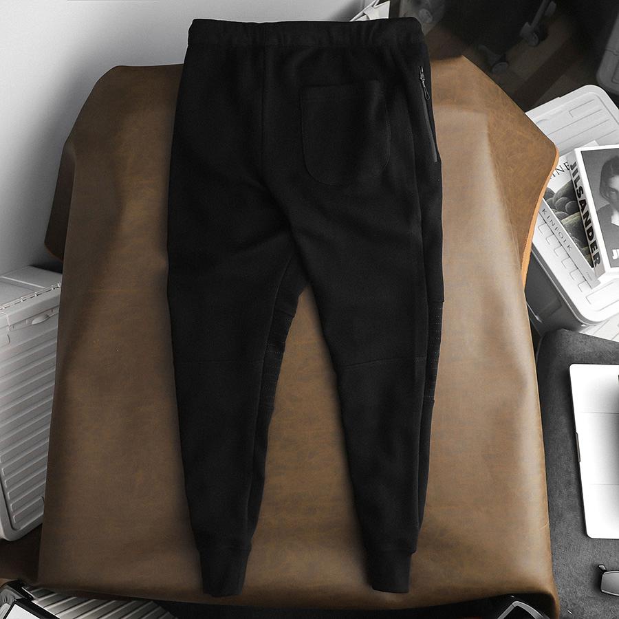 Quần Jogger Nam Scott Basic Trơn Tùi Zip Năng Động Chất Vải Cotton Pique Thoải Mái Form Regular - FAPAS