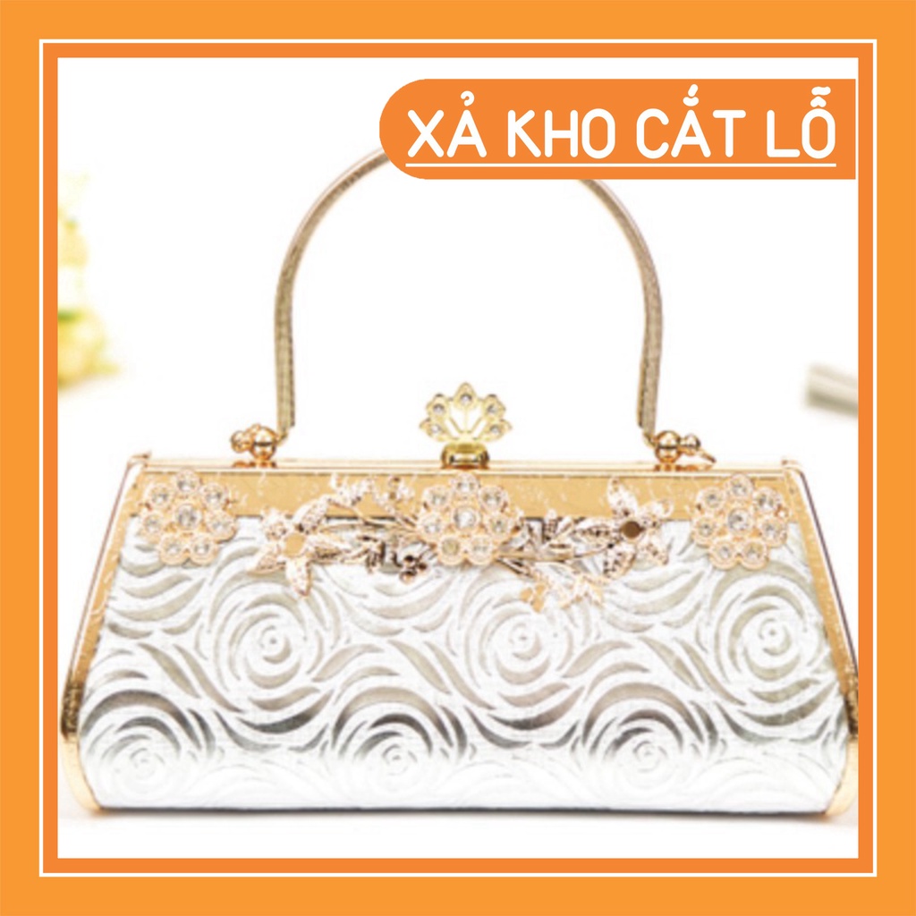 [Lỗi Nhẹ] SALE Túi Xách Nữ - Túi Cầm Tay Nữ - Clutch Đi Tiệc (TX-LOI-029)