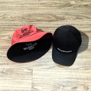 Cặp Nón BalenCiaga Lưỡi Trai + Tai Bèo 2 mặt