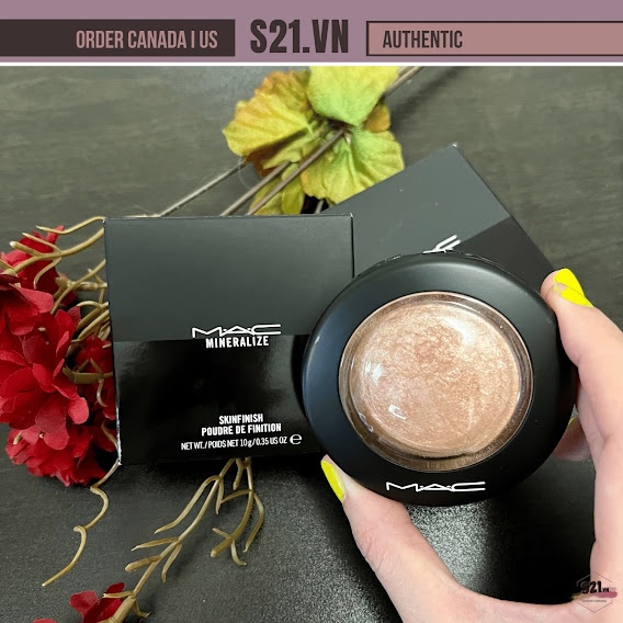 [Mã 55FMCGSALE giảm 8% đơn 500K] Phấn Phủ Bắt Sáng MAC | M.A.C Mineralize Skinfinish Soft &amp; Gentle 10g