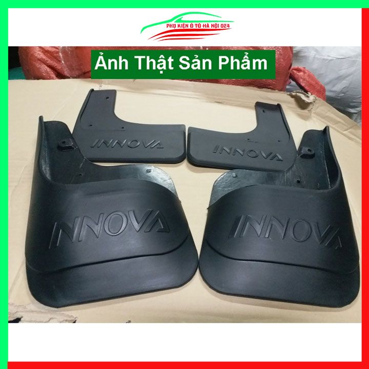 Bộ 4 chắn bùn Innova 2012-2016 chuẩn theo xe