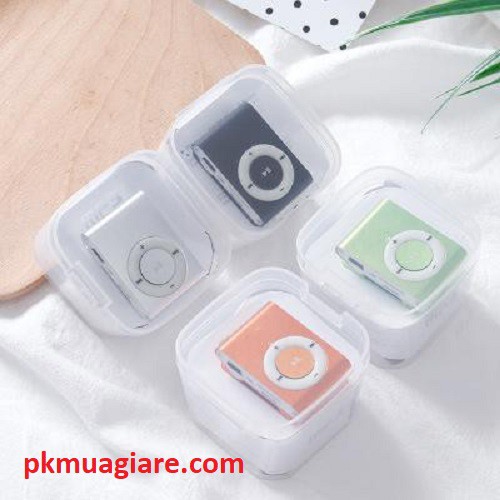 MÁY MP3 VỎ NHÔM CẮM THẺ VUÔNG (FULLBOX)