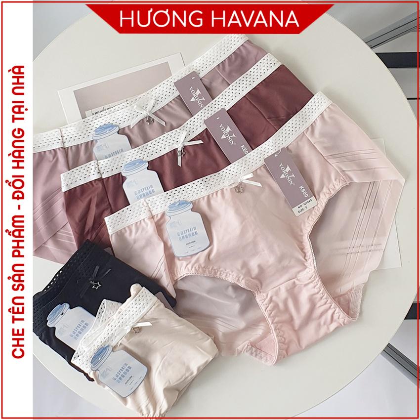 Quần lót nữ chống lộ viền chất Fabric Hàn màu pastel cao cấp Havana FLQ139