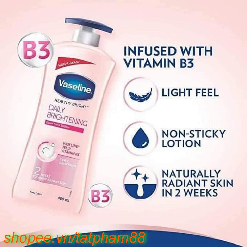 Sữa Dưỡng Thể 725Ml Vaseline Làm Trắng, Sáng Và Mịn Da Healthy Bright, tatpham88 Chất Lượng Tạo Nên Niềm Tin.