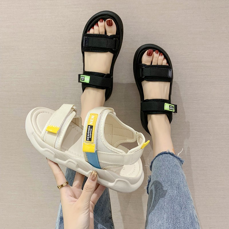 Giày sandal nữ cao cấp phong cách Hàn Quốc ulzzang Order