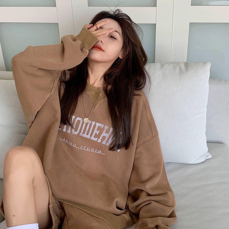 Set áo không tay cổ tròn + quần short lưng cao ống rộng 15 ngày thời trang phong cách Hàn Quốc cho nữ