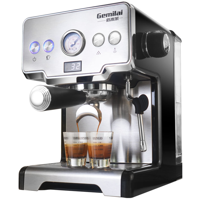 Bơm sữa nóng bằng tay và bán tự động nhỏ hơi nước cho máy pha cà phê Ý áp suất cao