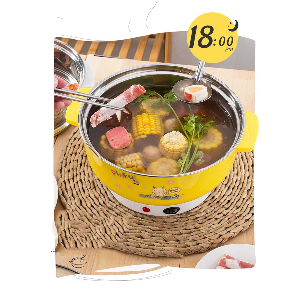 Nồi lẩu điện đa năng đường kính 26cm cực bền (Kingmart68)