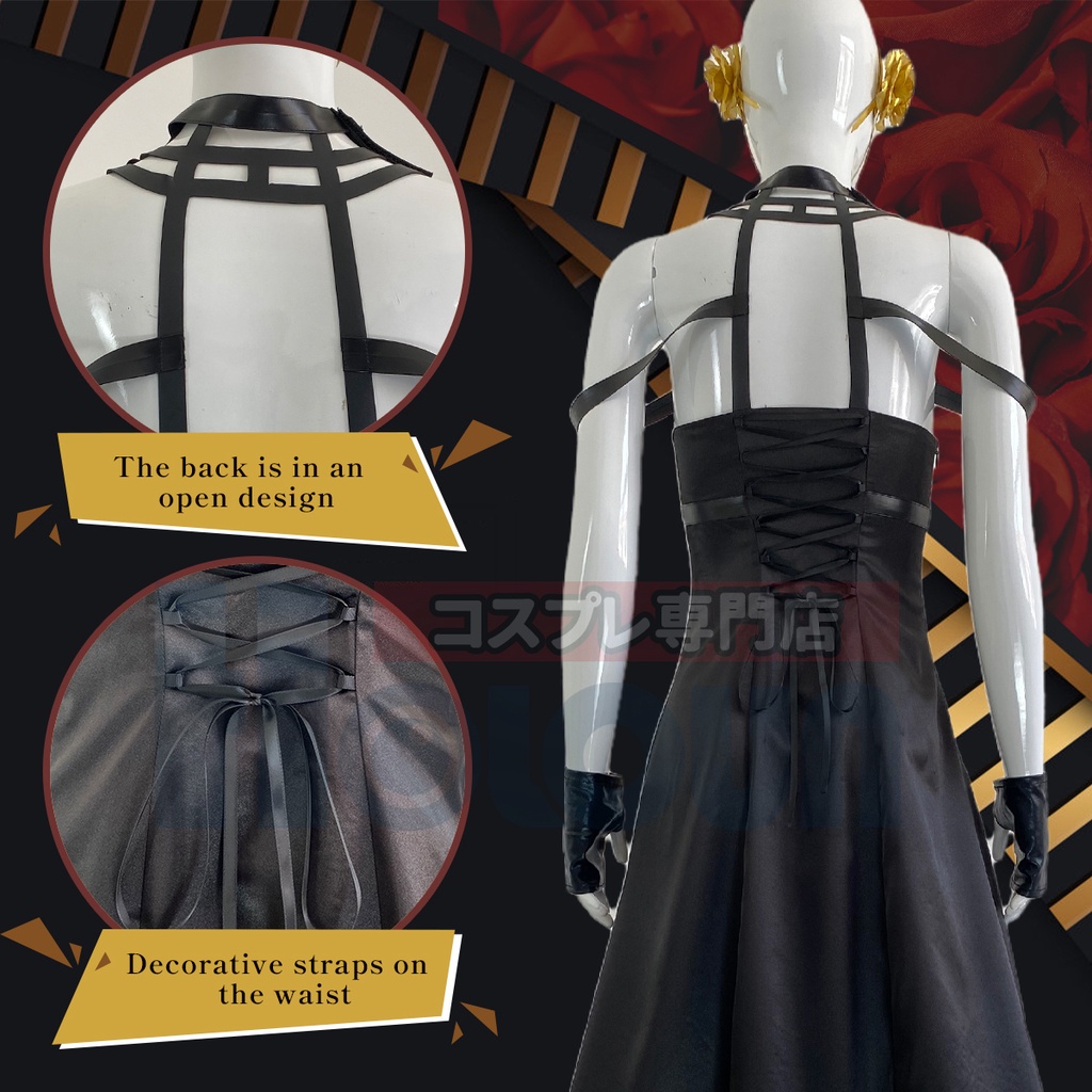 HOLOUN Spy Yor Forger Cosplay Bộ Trang Phục 5 Món Hóa Trang Nhân Vật Anime Cho Mẹ