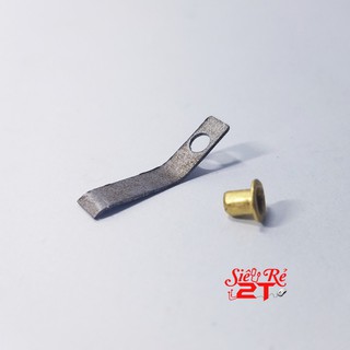 Lưỡi gà lá lúa kèm chốt lưỡi gà cho Zippo giai đoạn 1958 - 1970