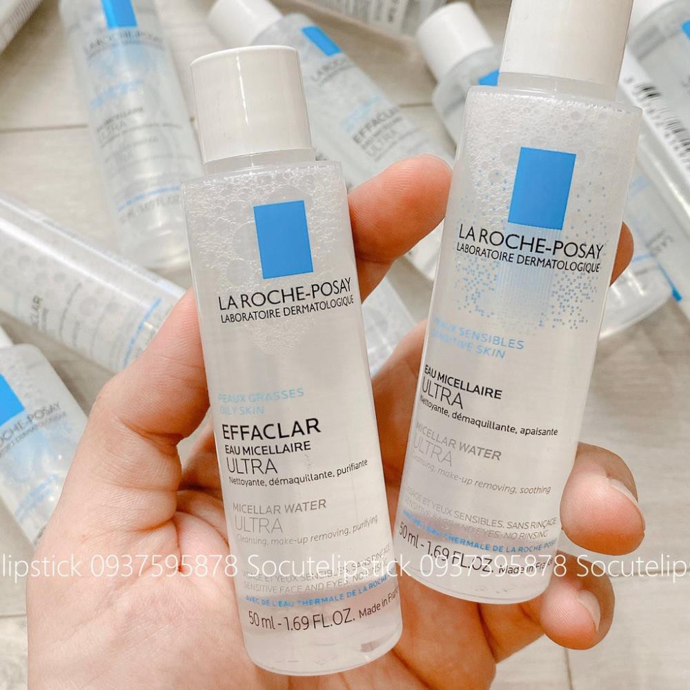 Nước Tẩy Trang Da Dầu La Roche-Posay Micellar Water Ultra Oily Skin 50ml - 100ml