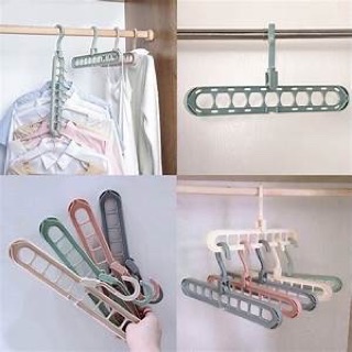 Móc phơi,treo quần áo 9 lỗ thông minh mẫu mới