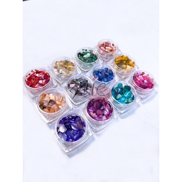 ĐÁ XÀ CỪ SỎI PHỤ KIỆN TRANG TRÍ MÓNG - XIE dụng cụ nail&amp;mi ♥️