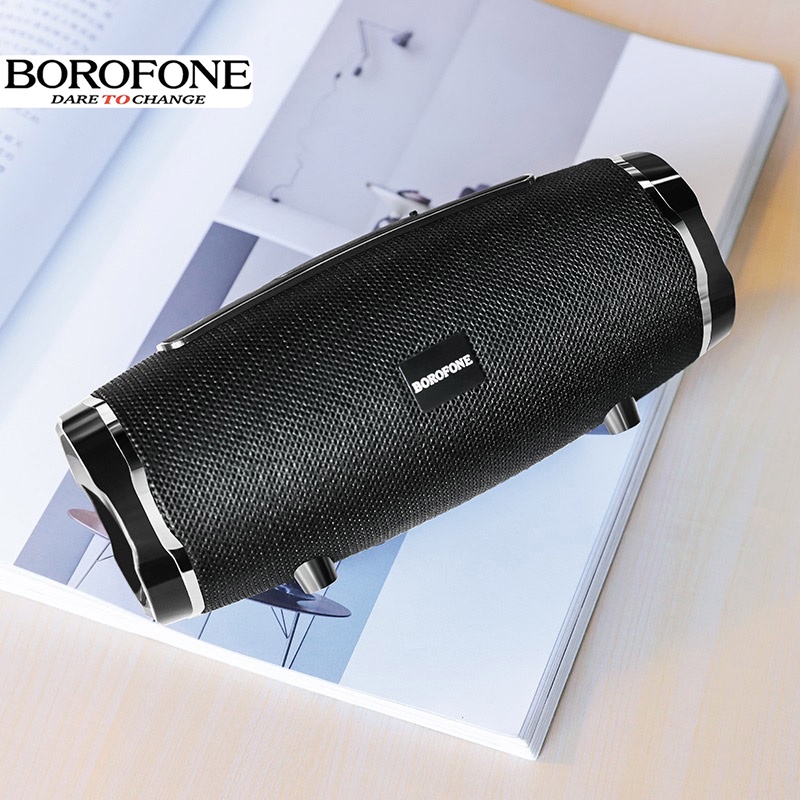 Loa di động không dây BOROFONE BR3 âm thanh sống động, Bass khỏe, hỗ trợ bluetooth 5.0 - Chính hãng