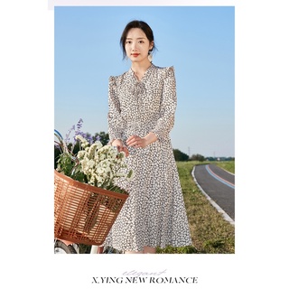 A367 Váy in hoa xuất dư của X.YING