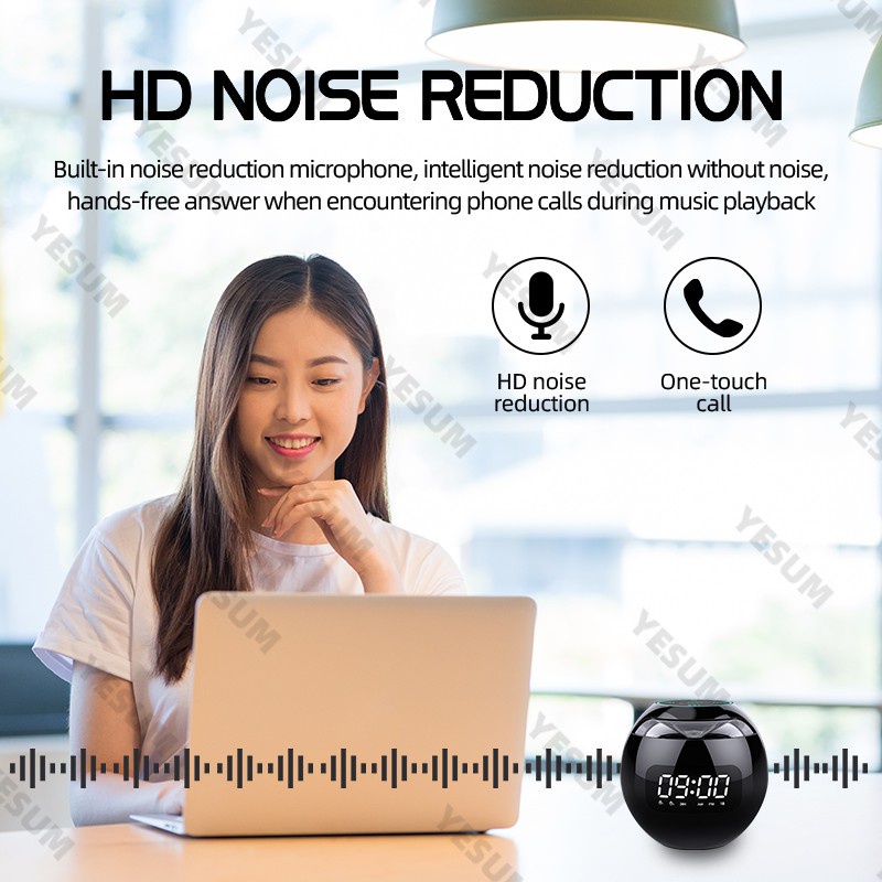 Thông Minh Loa Bluetooth Rbg 2000 Ma Tf Đa Năng Có Đèn Led