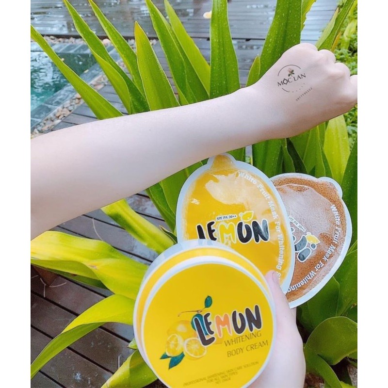 KEM Ủ BODY LEMON KÍCH TRẮNG CẤP TỐC CHẤT KEM SIÊU MỊN | BigBuy360 - bigbuy360.vn